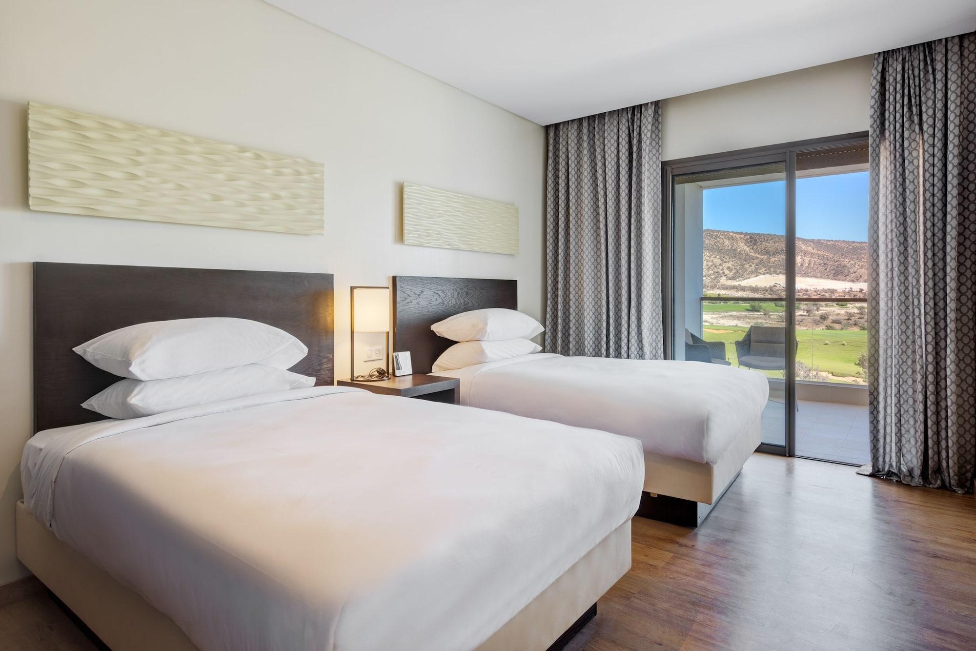 Hyatt Place Taghazout Bay Luaran gambar A guest room at the Hilton Scottsdale Resort and Villas